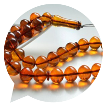 baltic amber beads and necklace