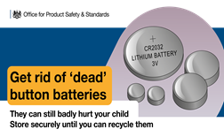 Button battery safety resources