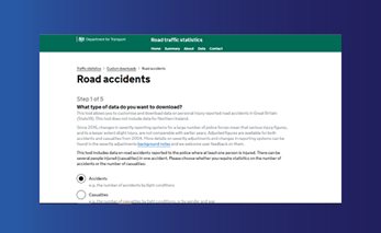 Statistics for road safety thumbnail