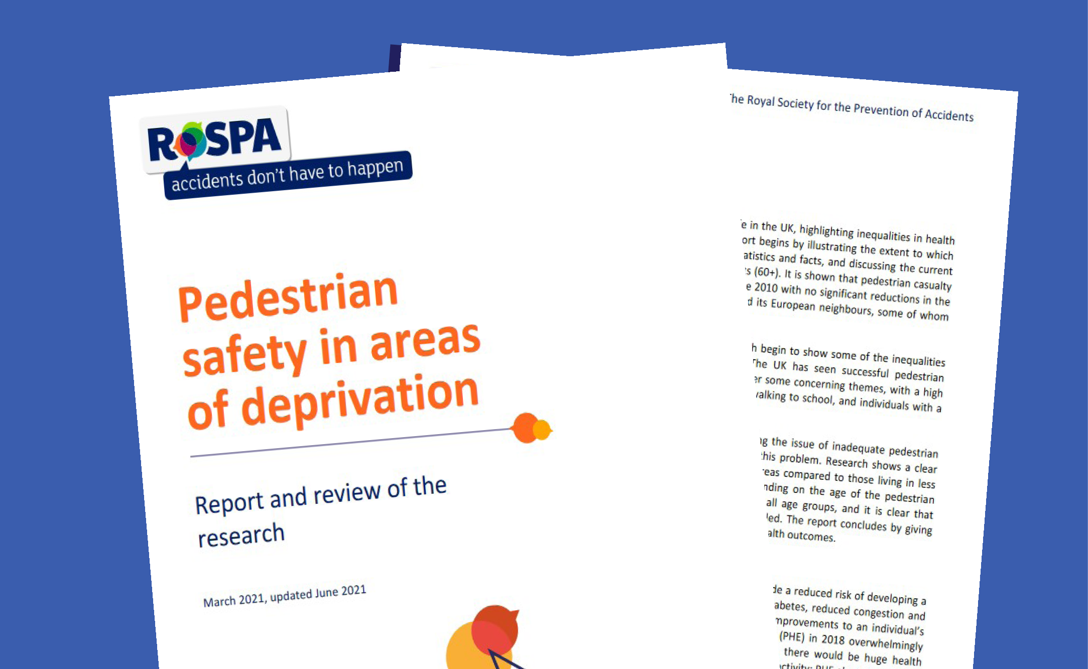 Pedestrian safety in areas of deprivation