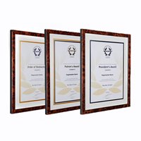 Framed President's, Order of Distinction & Patron's Awards