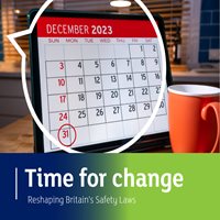 Time for change: Reshaping Britain's Safety Laws: Donation