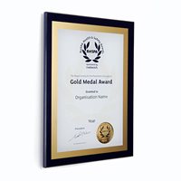 Gold Medal Plaque