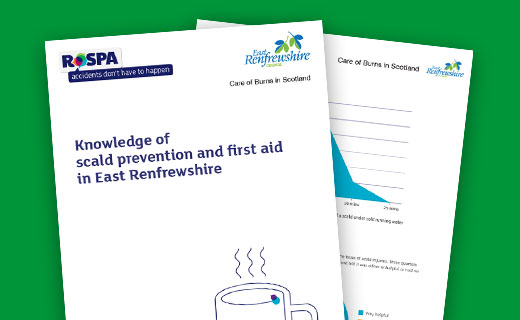 Scald prevention and first aid in East Renfrewshire