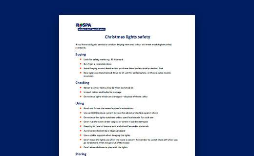 Christmas Lights Safety