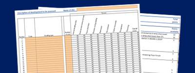 Scoring Matrix Preview