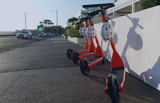 E-scooters