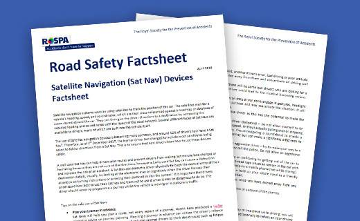 Satellite navigation factsheet