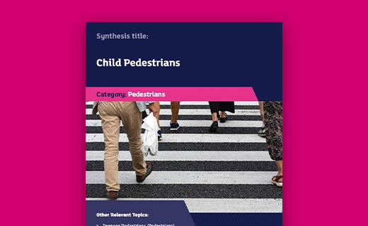 Child pedestrians thumbnail