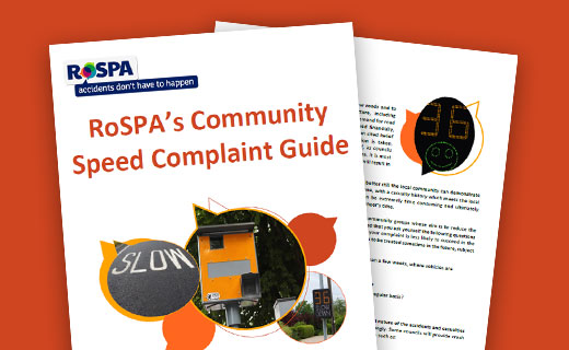 RoSPA’s Community Speed Complaint Guide