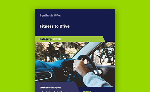 Fitness to drive thumbnail