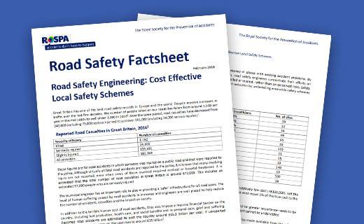Road safety engineering factsheet