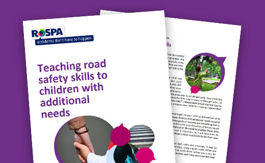 Teaching road safety skills to children with additional needs
