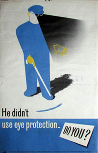 A WWII poster designed by Arnold Rothholz