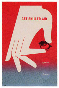 A WWII poster designed by Manfred Reiss