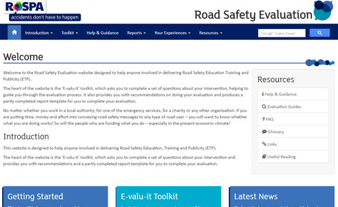 Road Safety Evaluation - E-valu-it