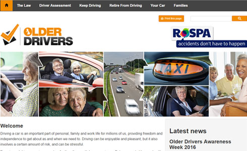 Older Drivers website