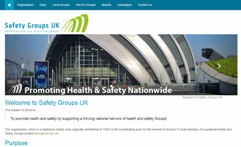 Safety Groups UK website