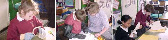 Students get to grip with safety gloves