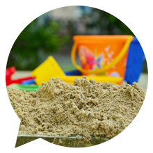 hard sand pit