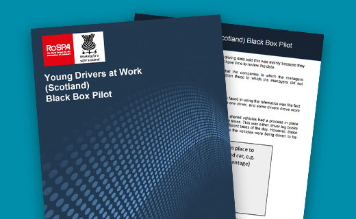 Young drivers at work (Scotland) black box pilot thumbnail