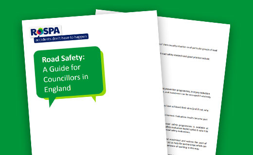 Road Safety: A Guide for Local Councillors in England thumbnail