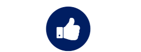 Blue Thumb Icon
