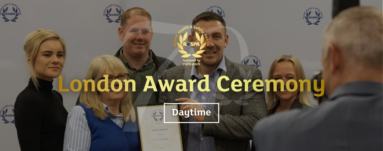 RoSPA Awards - London - Daytime Banner