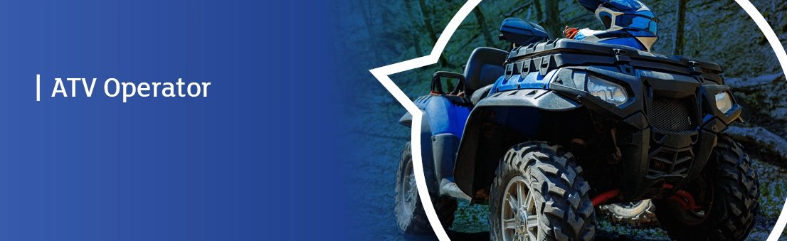 ATV Operator Banner