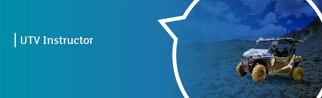 UTV Instructor Banner