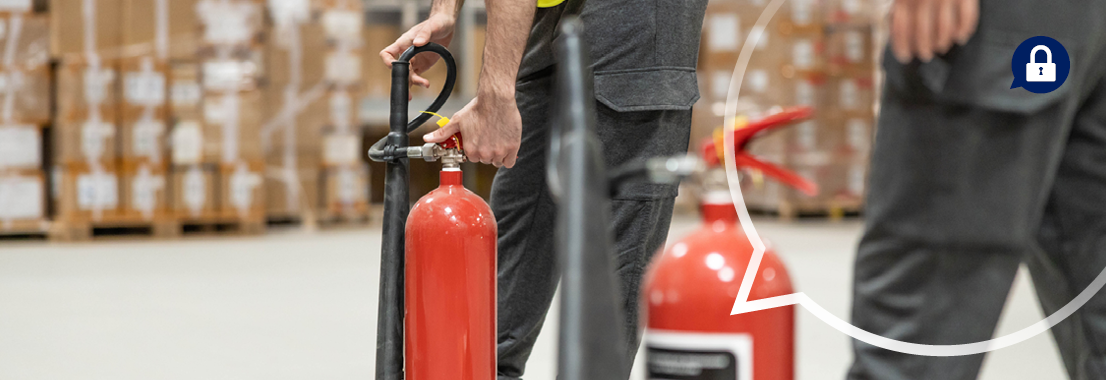Fire risk assessment and the use of portable fire-fighting equipment NonMembers Banner