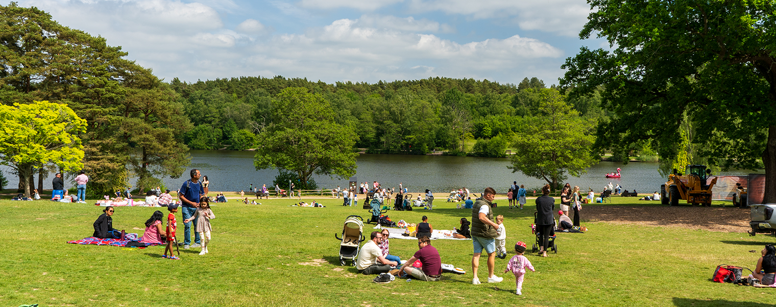 Public open space banner