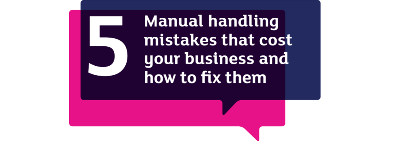 Manual handling web banner image