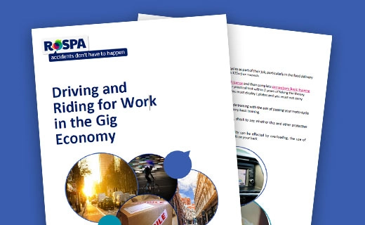 Driving for Work in the gig economy
