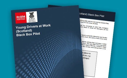 Young drivers at work (Scotland)