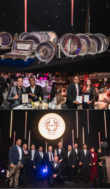 International Awards Page Design